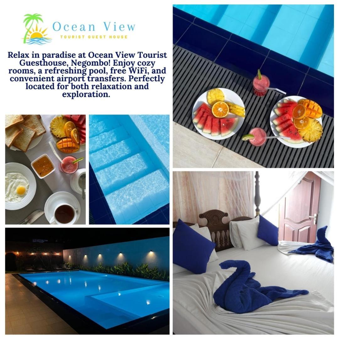 Ocean View Tourist Guest House At Negombo Beach Near The Airport エクステリア 写真